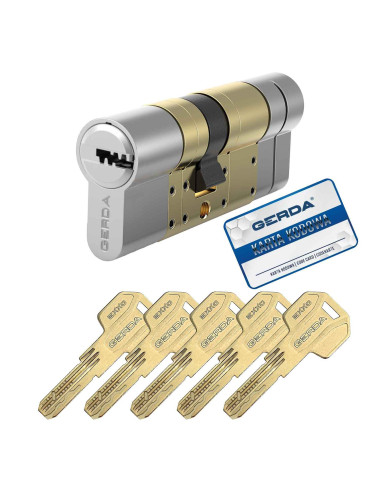 wkładka Gerda Exxo Smart modular nikiel satynowy