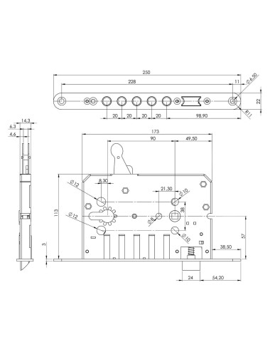 zamek Romus ROM Huzar C5