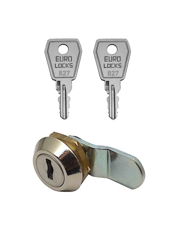 zamek Euro-Locks 0202037/28772 system jednego klucza, na klucz nr 827